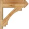 Ekena Millwork Imperial Rough Sawn Arts and Crafts Outlooker, Western Red Cedar, 8"W x 24"D x 24"H OUT08X24X24IMP03RWR - alternate 4